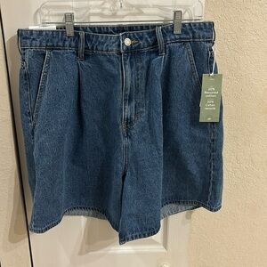 H&M High Waisted Jean Shorts